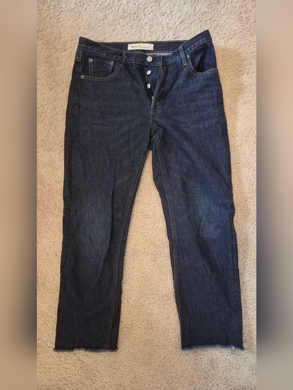Gap Straight Legged Crop Jeans